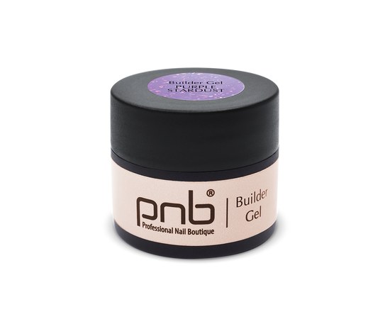 Изображение 2 Modeling gel PNB Purple Stardust purple star dust, 5 ml, Volume (ml, g): 5, Options: Purple Stardust, Color: Violet