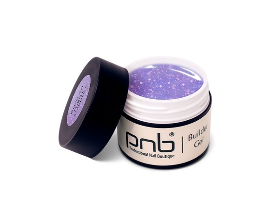 Изображение  Моделирующий гель PNB Purple Stardust пурпурная звездная пыль, 5 мл, Объем (мл, г): 5, Цвет №: Purple Stardust, Цвет: Purple Stardust