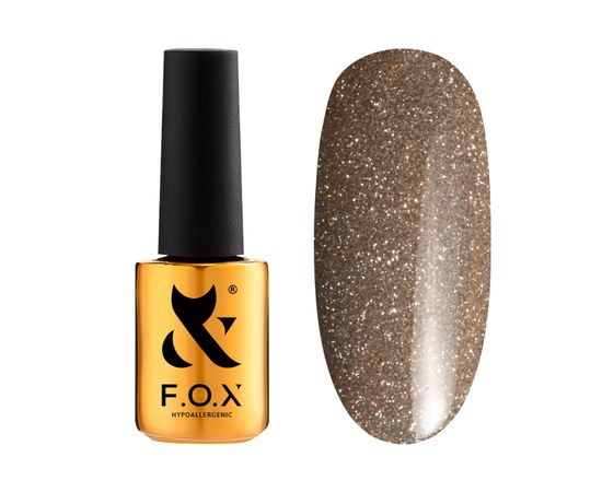 Изображение  Gel nail polish F.O.X Sparkle No. 003, 7 ml, Volume (ml, g): 7, Color No.: 3