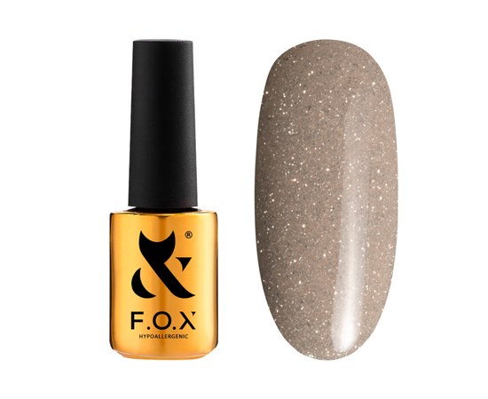 Изображение  Gel nail polish F.O.X Sparkle No. 004, 7 ml, Volume (ml, g): 7, Color No.: 4