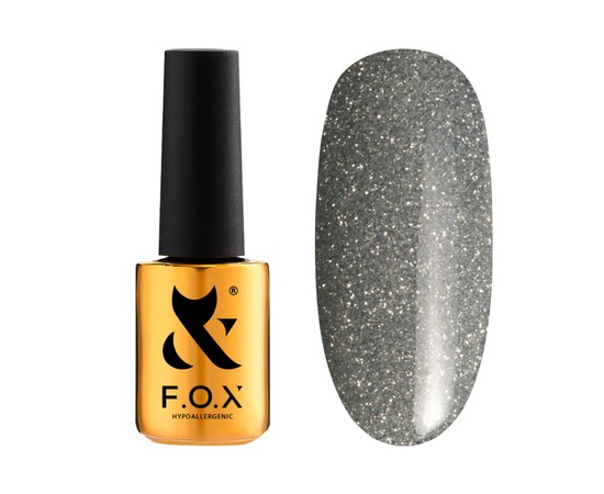 Изображение  Gel nail polish F.O.X Sparkle No. 005, 7 ml, Volume (ml, g): 7, Color No.: 5