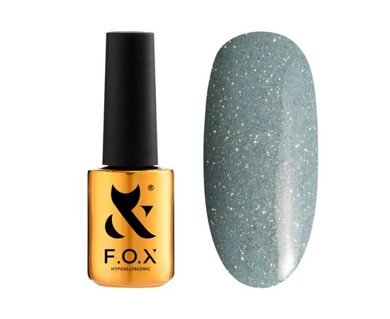 Изображение  Gel nail polish F.O.X Sparkle No. 007, 7 ml, Volume (ml, g): 7, Color No.: 7