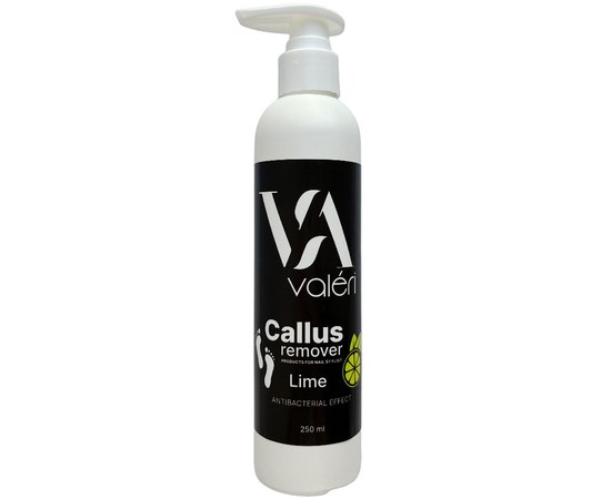 Изображение  Foot peeling Valeri Callus Remover Mint, 250 ml