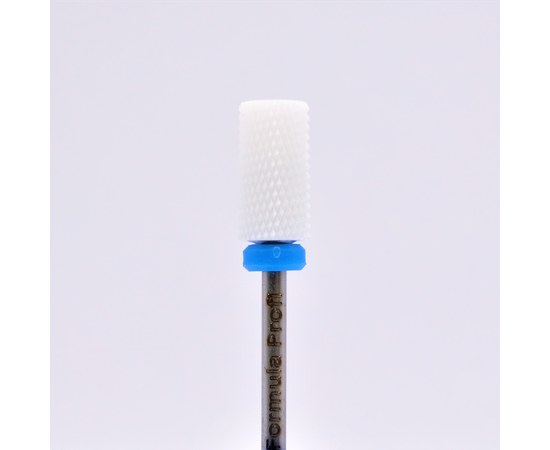 Изображение  Фреза керамическая Formula Profi 14059-006 цилиндр синяя диаметр 6 мм / рабочая часть 13 мм