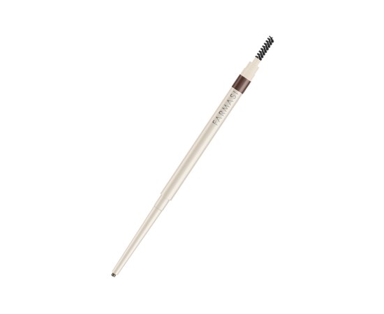 Зображення  Механічний олівець для брів Farmasi зі щіточкою Deep Brown, 0.08 г