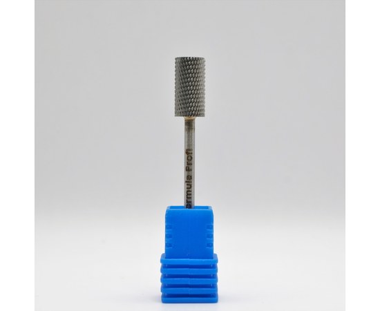 Изображение  Фреза твердосплавная Formula Profi 100-1011 цилиндр синяя диаметр 6 мм / рабочая часть 14 мм