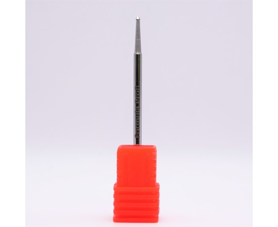 Изображение  Carbide cutter Formula Profi 100-1028 bullet (micro) sharp red diameter 1.8 mm / working part 2.5 mm