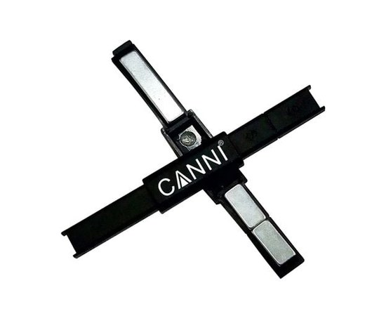 Изображение  Магнит для гель-лака кошачий глаз CANNI XS черный, 8 х 1 х 5 см