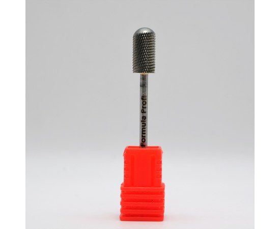 Изображение  Carbide cutter Formula Profi 100-1023 cylinder rounded red diameter 6 mm / working part 14 mm