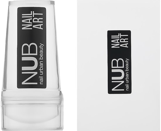 Изображение  Набор для стемпинга штамп+скрапер NUB Nail Art Stamp & Scraper