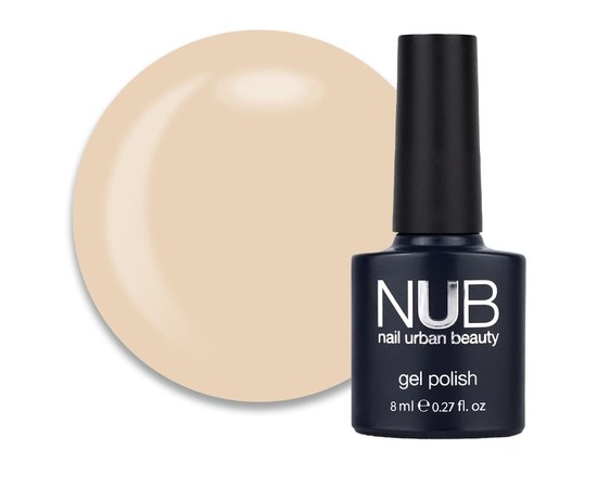 Изображение  Gel polish for nails NUB No. 256 Porcelain beige porcelain, 8 ml, Volume (ml, g): 8, Color No.: 256