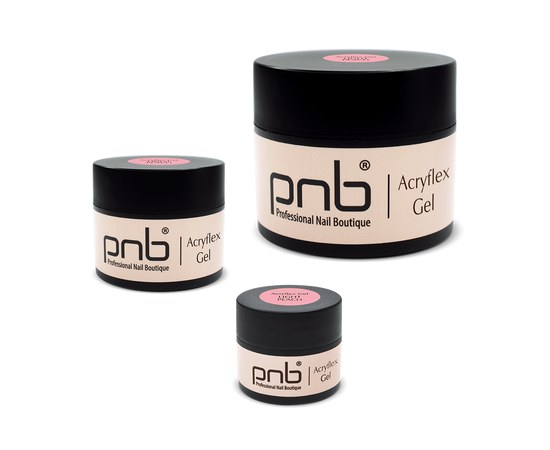 Зображення 3 Полігель PNB Acryflex Gel Light Peach ніжно-персиковий, 5 мл, Об'єм (мл, г): 5