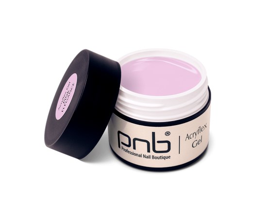 Зображення  Полігель PNB Acryflex Gel Pink Elegance світло-нюдовий, 15 мл, Об'єм (мл, г): 15