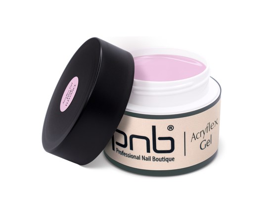 Изображение  Polygel PNB Acryflex Gel Pink Elegance light nude, 50 ml, Volume (ml, g): 50