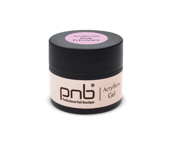 Зображення 2 Полігель PNB Acryflex Gel Pink Elegance світло-нюдовий, 5 мл, Об'єм (мл, г): 5