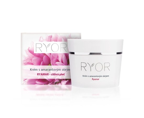 Изображение  Cream for sensitive skin RYOR Ryamar with amaranth oil, 50 ml