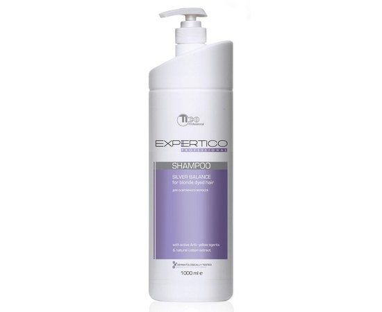 Изображение  Shampoo for bleached hair Tico Expertico Shampoo Silver Balance, 1000 ml