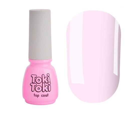 Изображение  Топ без липкого шару Toki-Toki Soft Pink Top, 5 мл, Объем (мл, г): 5, Цвет №: Pink