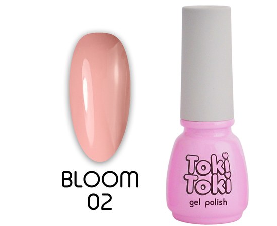 Изображение  Gel polish Toki-Toki Bloom BM02 peach, 5 ml, Volume (ml, g): 5, Color No.: BM02