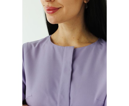 Изображение 3 Medical suit women's Jacqueline lavender (Viscose "Elite") p. 50, "WHITE COAT" 440-353-927, Size: 50, Color: lavender