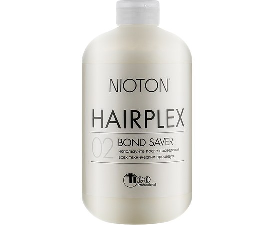 Изображение  Крем для волос Tico Professional Nioton Hairplex 02 Bond Saver, 525 мл, Объем (мл, г): 525, Цвет №: 02