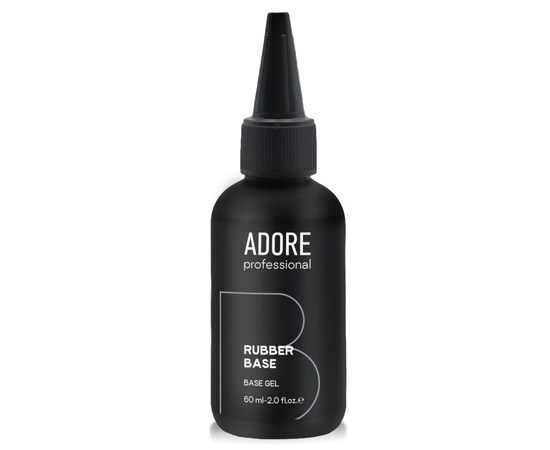 Изображение  Adore Rubber Base with dispenser, 60 ml, Volume (ml, g): 60