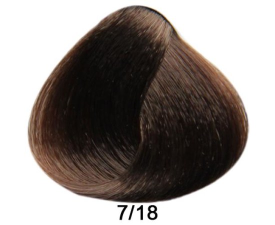 Зображення  Крем-фарба для волосся Brelil Professional Prestige Tone On Tone 7.18, 100 мл, Об'єм (мл, г): 100, Цвет №: 7.18