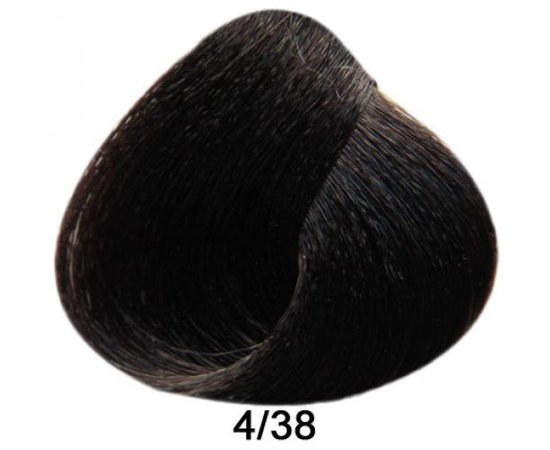 Зображення  Крем-фарба для волосся Brelil Professional Prestige Tone On Tone 4.38, 100 мл, Об'єм (мл, г): 100, Цвет №: 4.38