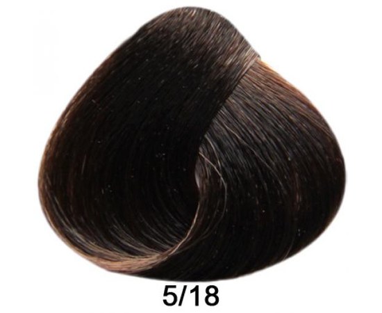 Зображення  Крем-фарба для волосся Brelil Professional Prestige Tone On Tone 5.18, 100 мл, Об'єм (мл, г): 100, Цвет №: 5.18