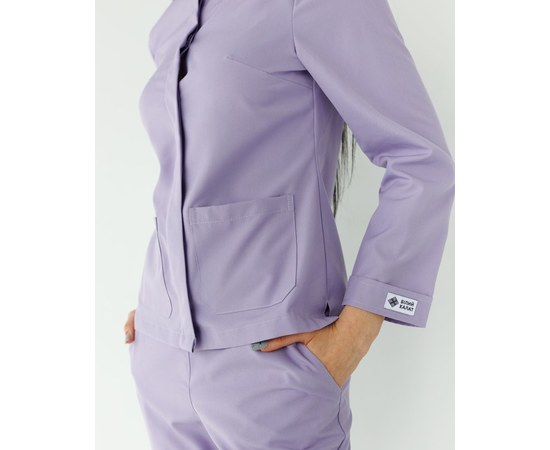 Изображение 5 Medical suit women's Jacqueline lavender (Viscose "Elite") p. 50, "WHITE COAT" 440-353-927, Size: 50, Color: lavender