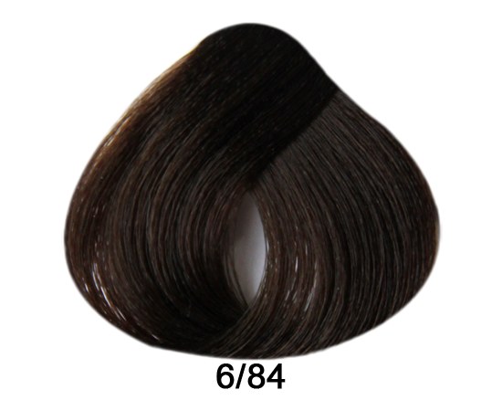 Зображення  Фарба для волосся Brelil Prestige 6/84 світлий шатен шоколадний паприка, 100 мл, Об'єм (мл, г): 100, Цвет №: 6/84