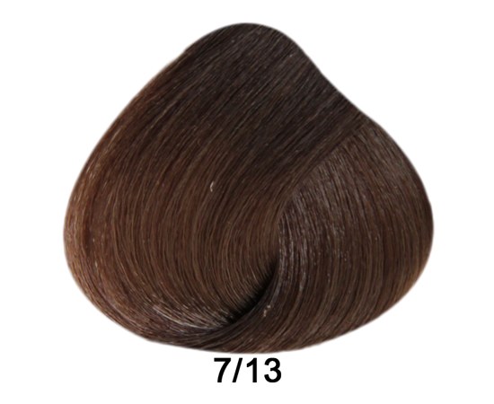 Изображение  Краска для волос Brelil Prestige 7/13 Блондин золотисто-песочный, 100 мл, Объем (мл, г): 100, Цвет №: 7/13