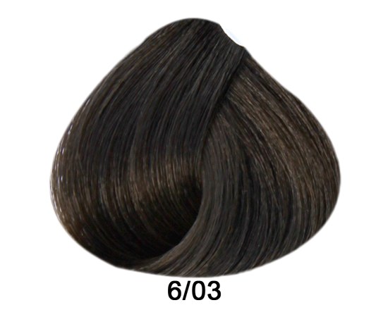 Зображення  Фарба для волосся Brelil Prestige 6/03 Золотистий натуральний темно-русявий, 100 мл, Об'єм (мл, г): 100, Цвет №: 6/03