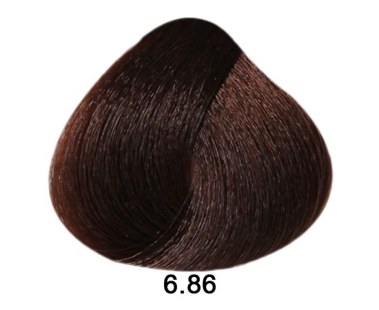 Зображення  Фарба для волосся Brelil Sericolor 6.86 Темно-русявий шоколадний перець, 100 мл