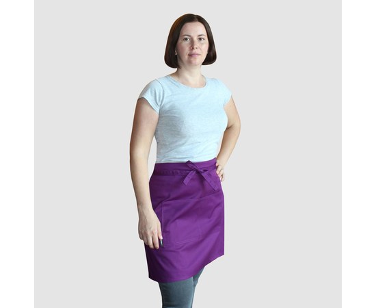 Изображение  Knee-length apron purple Nibano 1023.PU