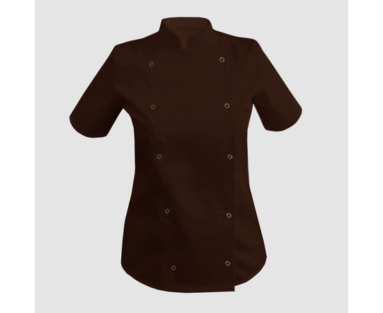 Изображение  Women's coat short sleeve brown 2XL Nibano 4100.BR.XXL, Size: 2XL, Color: brown