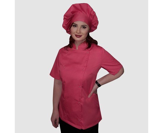 Изображение  Women's coat short sleeve coral 2XL Nibano 4100.CO.XXL, Size: 2XL, Color: coral