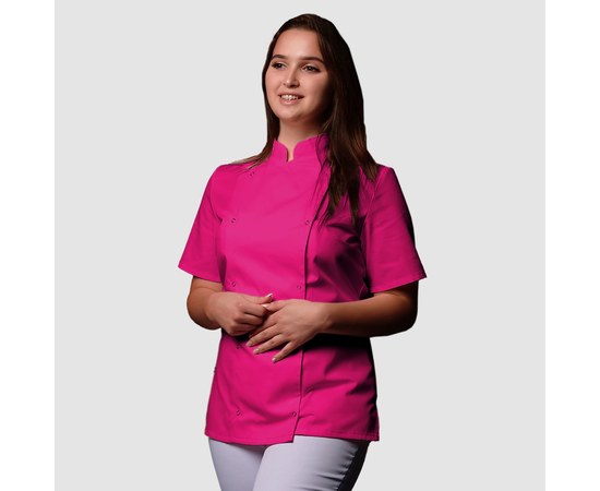 Изображение  Women's coat short sleeve crimson XL Nibano 4100.HP.XL, Size: XL, Color: малина