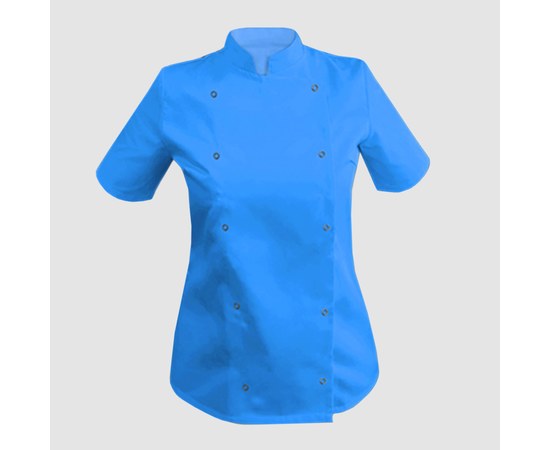 Изображение  Women's coat short sleeve turquoise 2XL Nibano 4100.TU.XXL, Size: 2XL, Color: turquoise