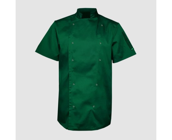 Изображение  Coat unisex short sleeve green 4XL Nibano 4102.XXXXL-green, Size: 4XL, Color: green