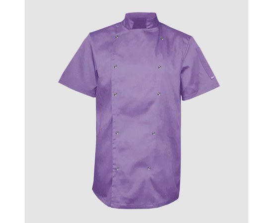 Изображение  Coat unisex short sleeve lavender 4XL Nibano 4102.LL.XXXXL, Size: 4XL, Color: лаванда