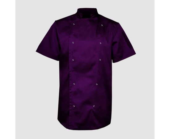 Изображение  Coat unisex short sleeve purple 3XL Nibano 4102.PU.XXXL, Size: 3XL, Color: violet