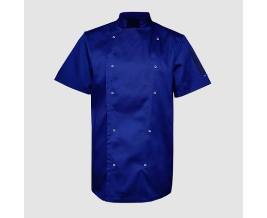 Изображение  Coat unisex short sleeve blue 3XL Nibano 4102.RB.XXXL, Size: 3XL, Color: blue