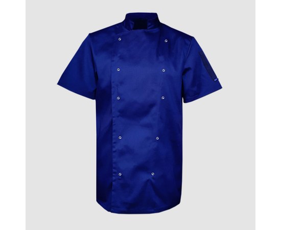 Изображение  Coat unisex short sleeve blue 4XL Nibano 4102.RB.XXXXL, Size: 4XL, Color: blue