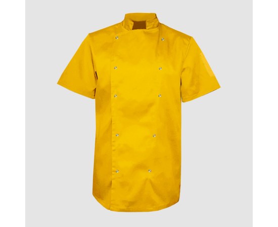 Изображение  Coat unisex short sleeve yellow XL Nibano 4102.WO.XL, Size: XL, Color: yellow