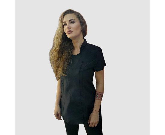 Изображение  Women's tunic Roma black 2XL Nibano 4801.BL.XXL, Size: 2XL, Color: black