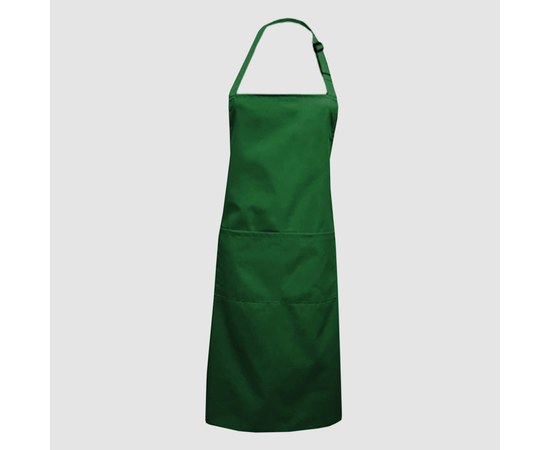 Изображение  Classic Waterproof apron with pockets green Nibano 2023.KG-0