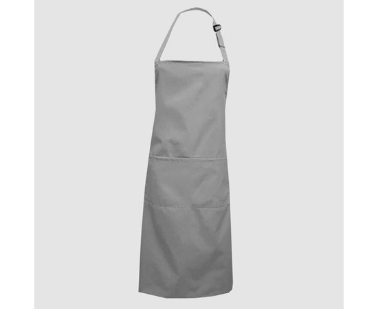 Изображение  Classic Waterproof apron with pockets light gray Nibano 2023.LG-0