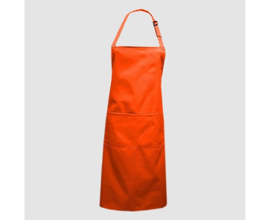 Изображение  Classic Waterproof apron with pockets orange Nibano 2023.OR-0