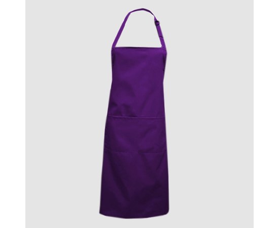 Изображение  Classic Waterproof apron with pockets purple Nibano 2023.PU-0